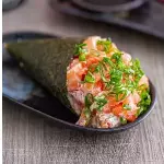 Temake tartar com geleia de pimenta