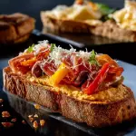 Tostada de Serrano Confitado