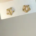Aros redondos ojo de gato