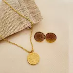 Set de cadena y aros Gucci Inox