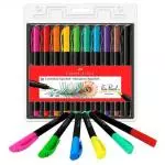 Marcadores punta pincel faber castell