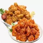 2  후라이드 반 양념 반 Fried Y Yangnum