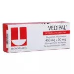 Vedipal 450Mg+50Mg Caja X 30 Tableta