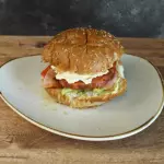 Hamburguesa de chuleta ahumada