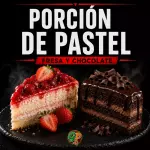Porcion de Pastel