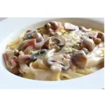 Pasta Pollo con champiñones (especificar Fetu o tornillo o Espagueti)
