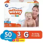 PAÑALES WINNY ETAPA 3 PAQUETE X 50