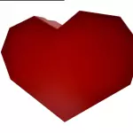 Caja corazon diamante p. dura RG260