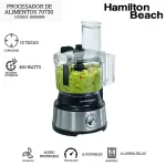 PROCESADOR ALIMENTOS 70730G 450W HB