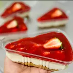 Cheesecake de morango