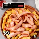 COMBO WING SALCHIPAPA+ 1 CUSQUEÑA
