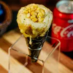 Cone Pizza Milho Verde
