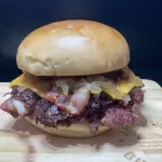 Double Smash Bacon Burguer