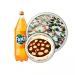 PIZZA + PEQUENA DOCE 25CM + REFRI 2L