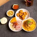 TRIO MARINO CON CHICHARRON DE  PEZ