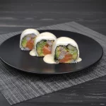 ROLLS SIN ARROZ SAKE EBI