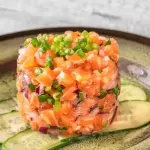 Tartar de salmão