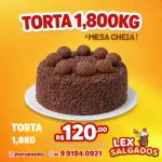 Torta de 1,800kg acetato