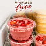 MOUSSE DE FRESA