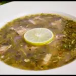 Chicken lemon coriander soup