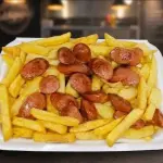 Salchipapas medianas