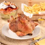 1 Pollo a la Leña