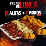 Lunes de alitas+moro gratis