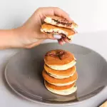 Panquequinha de chocolate