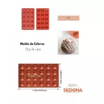 Molde Esferas 3 y 4 cm