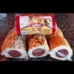 Provolone recheado com salame