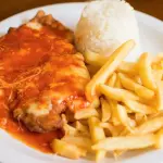 Frango á parmegiana
