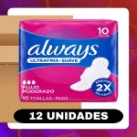 Docena Always Ultrafina Día 10uds