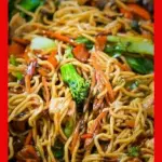 chow mein de la casa