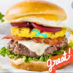 Hamburguesa Hawaiana