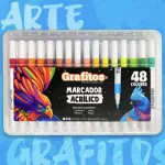 MARCADOR ACRILICO X48 GRAFITOS