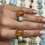 Anillo dos cuadrados
