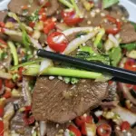 GUISO DE LENGUA DE RES 凉拌牛舌