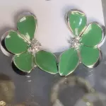 Arete media hoja verde