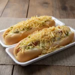 Cachorro quente de calabresa