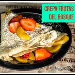 Crepa frutos del bosque