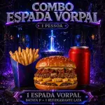 Combo espada Vorpal 1 pessoa