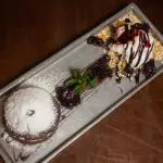 Volcan de Chocolate o Dulce de Leche