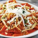 Chilaquil con pollo