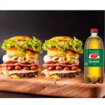 2 X - Tudo + guaraná 1 litro