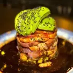Torre de Mariscos con mango
