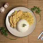 Strogonoff à la Mussarela (carne)