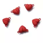 Conector corazón rojo