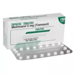 TAPAZOL 5MG Caja por 100 Tabletas