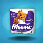🛀Papel Higiênico Mimmo Neutro - Duo