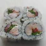 Uramaki Ebi Salad (5 peças)